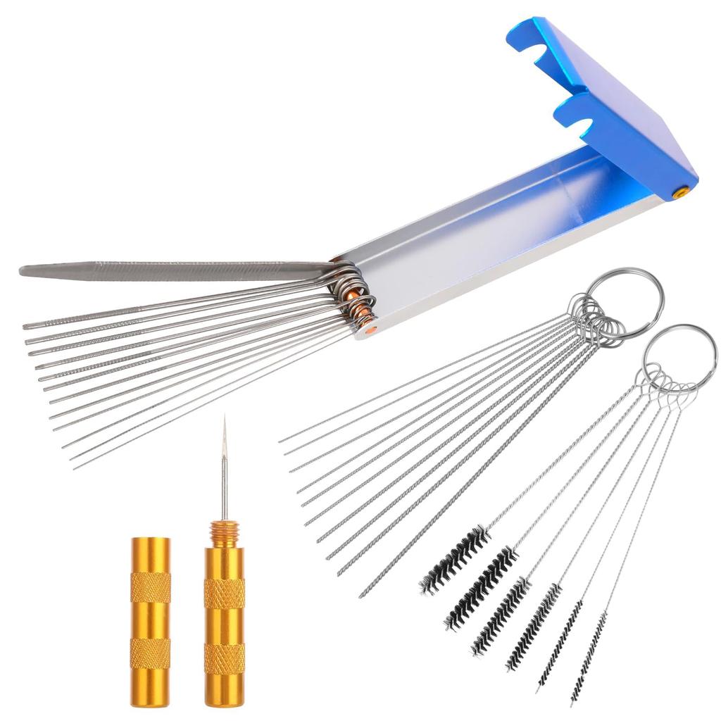 latikaly Carburetor Set, Wire Brush, Cleaning , Cleaning Brush, For Welding Curves, Motorcycles,
