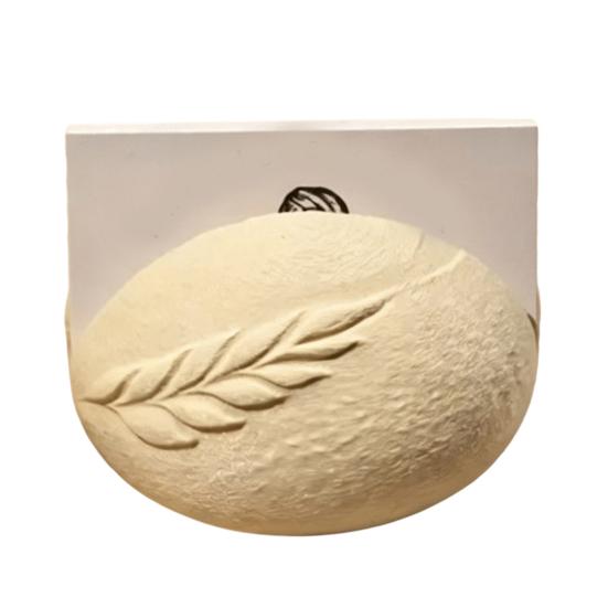 

Sourdough Bread Business Card Holder Creative Mini Bread-Shaped Card Display Organizer for Bakery Cafe Pastry Shop Farmers Market Countertop Decor
