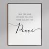 Modern Romans 15:13 NIV Bible Verse Scripture Peace Quote Christian Wall Art Canvas Painting Posters For Living Room Home Decor