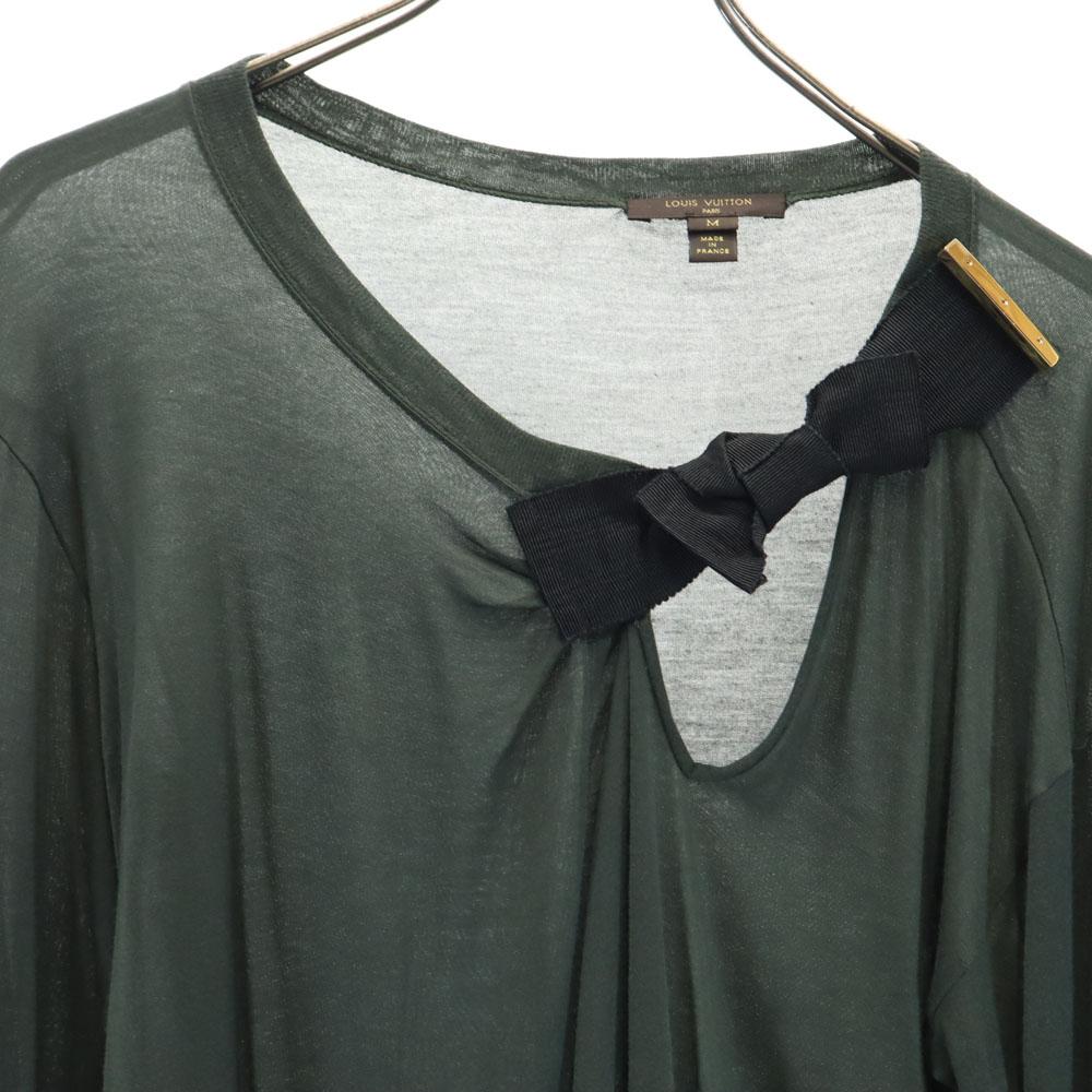 Louis Vuitton Made In France Long Sleeve Sweater M Green Women Used