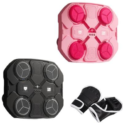 Musical Boxing Machine, Wall Mount Boxing Targets Punching Bag Boxing Training Kids Workout Equipment with Boxing Gloves