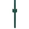 Clôture en grillage métallique - Maison Exclusive - 25 x 1,5 m - Acier enduit PVC - Vert