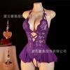 Popular Sexy Lace Suspender Skirt Summer Thin Couple Sexy Underwear Women's Source Factory