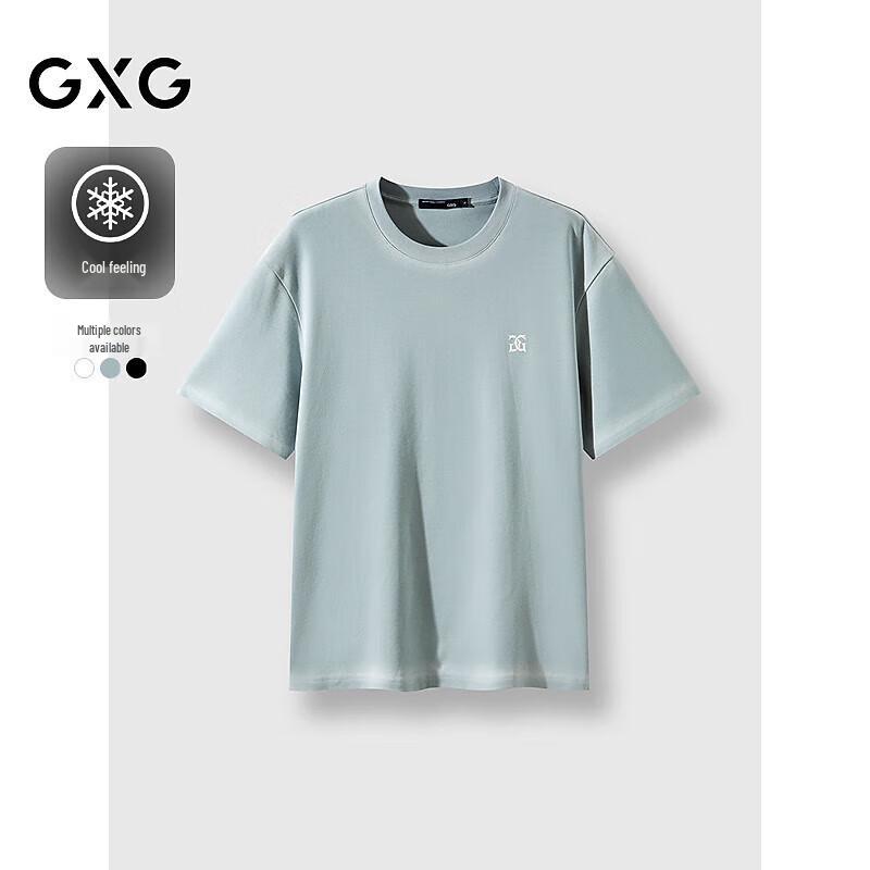 GXG Men's Classic Washed Embroidered T-Shirt