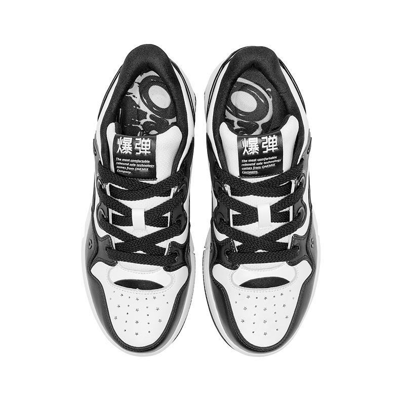 ONEMIX brettsko for menn og kvinner, pustende og støtdempende brødsko utendørs med tykk såle, allsidig og lett