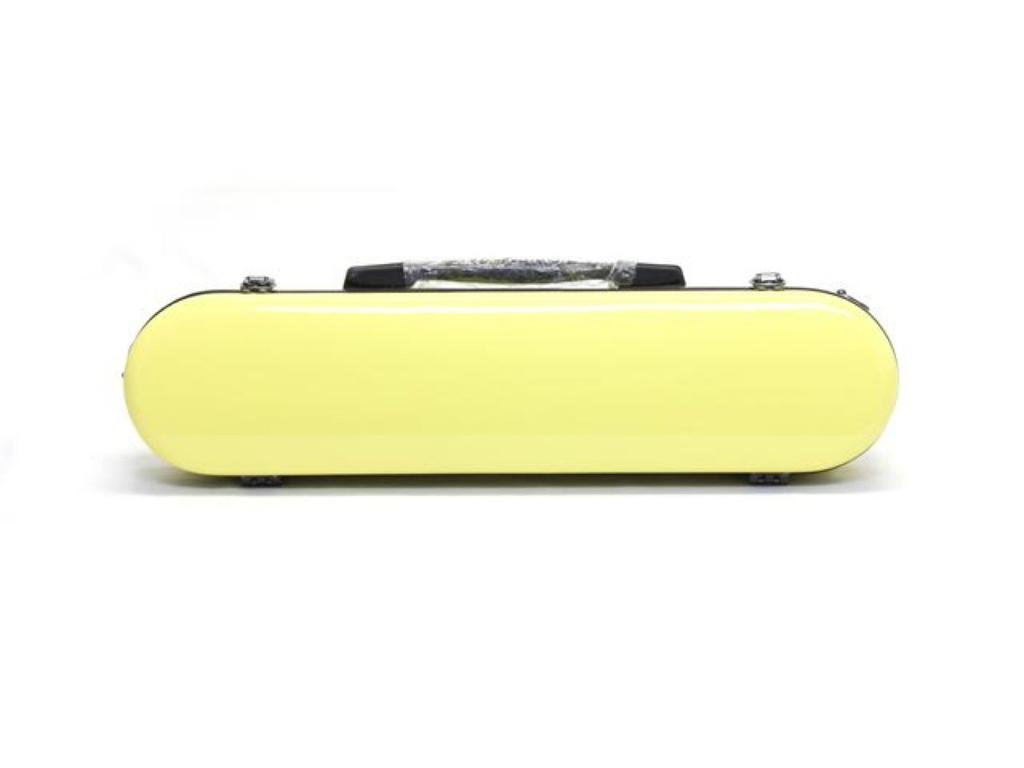 C.C. Shiny Flute Case Pastel Yellow CC2-FL-PY