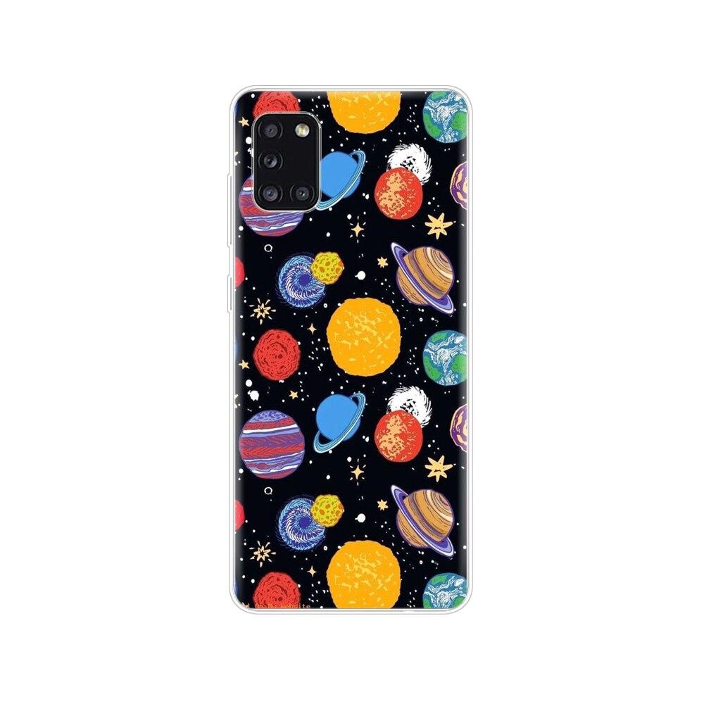 Fall Für Samsung Galaxy A31 Fall Für Samsung A31 EINE 31 SM-A315F 6.4"; Telefon Abdeckung Silikon Weiche TPU Coque Stoßstange Volle Schutzhülle