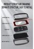 Compatible Key Case for 2010 Land Rover Range Rover, 2011 Sport Edition, Autobiography, Discovery 4, Freelander 2