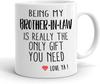 Being Your Brother Seems Like Brother Sister Ceramic Coffee Mark Cup Sister