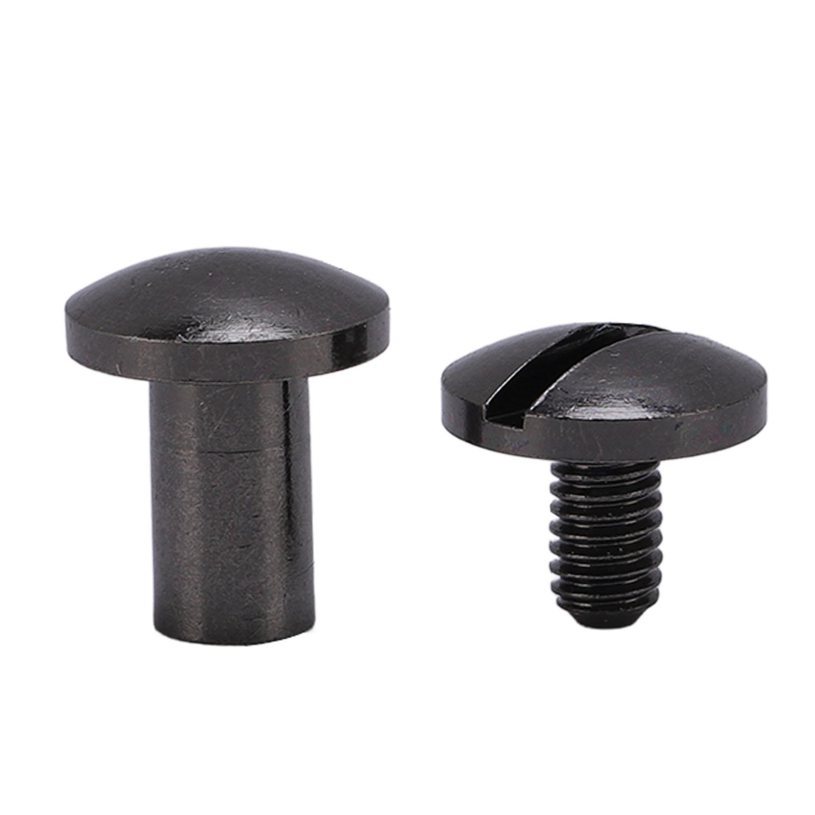 

20 комплектов заклепок и винтов, цинковый сплав, кожаные заклепки, дугообразная поверхность, кожаные заклепки, металлические винты для DIY