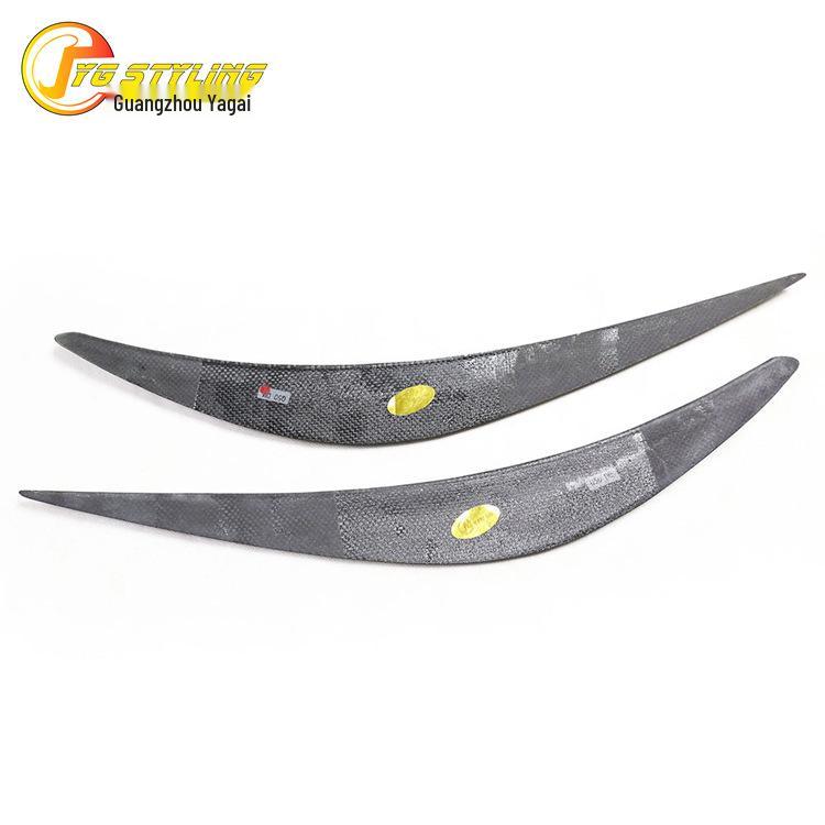 Infiniti Q50/Q50L Carbon Fiber Headlight Eyebrow Stickers - Bestseller