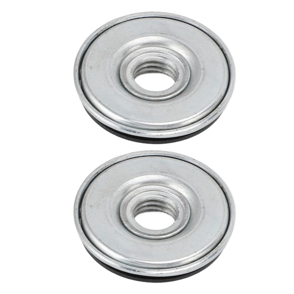 2 buc Piulițe flanșă polizor unghiular M14 Stabilitate ridicată Oțel carbon Eliberare rapidă Piuliță de blocare flanșă polizor pentru înlocuire sau fixarea discurilor de tăiere