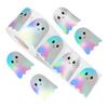 Waterproof Lasers Ghosts Stickers For Water Bottles Multifunctional Round Labels 500 Count Stickers For Halloween Party