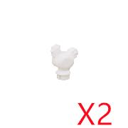 MOC Building Blocks Mini Bricks City Animal Zoo Fram Owl Goat Swan Pig Tortoise Rabbit Chicken Duck Accessories DIY Toys Gifts