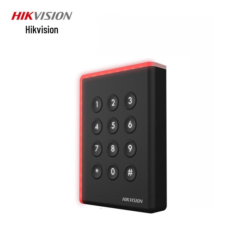 Уличный считыватель контроля доступа Hikvision с клавиатурой