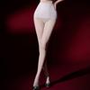 Women Stockings High Waisted 360 Seamless Crotch Lingerie Oil Shiny Glossy High Elasticity Transparent Elastic Tight Pantyhose