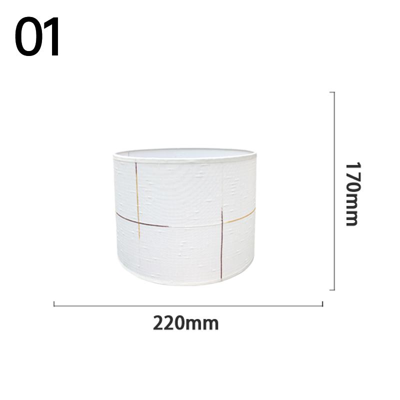 Living Room Lamp Shade BedroomFabric Lampshade Floor Lamp Chandelier E27 Tabletop Desktop Light Shade