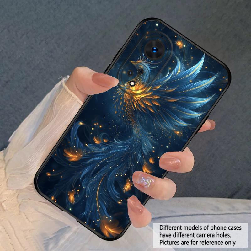 Cartoon Phoenix For Oppo A98 54s 17 96 40 60 80 58 79 74 Reno 10 4Z 5G 5 Lite Find X 2 3 8 Pro 13 12 silicone soft phone case