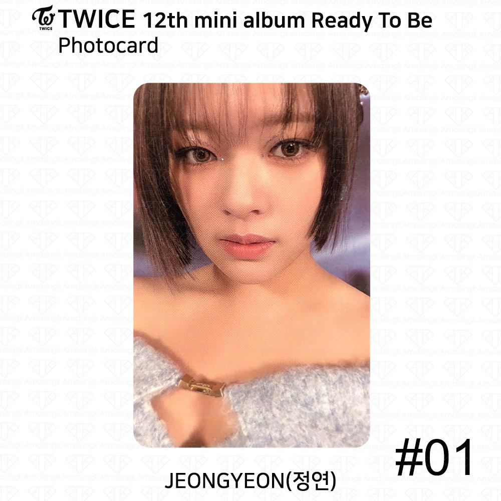 TWICE 12-й мини-альбом «Готов к работе» Фотокарточка Открытка-открытка Чонён Photocard - #01