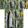 Cardigan Autunnale Caldo ed Elegante da Donna con Cappuccio Caldo e Maniche Lunghe