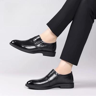 Mode Lässig Business Gesellschaftsschuh Herren Neu Frühling Herbst Elegant und Klassisch Anzug Italienischer 2024 Trend Herrenschuhe Schwarz Kleidung