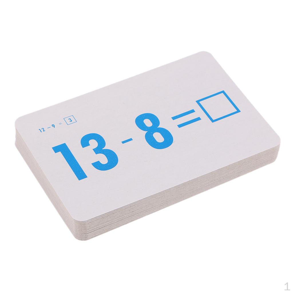 36 Math Flashcards for Elementary Classes PK 3