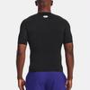 Under Armour Training Sports Short Sleeve Fitness Shirt Men Black 1361518-001