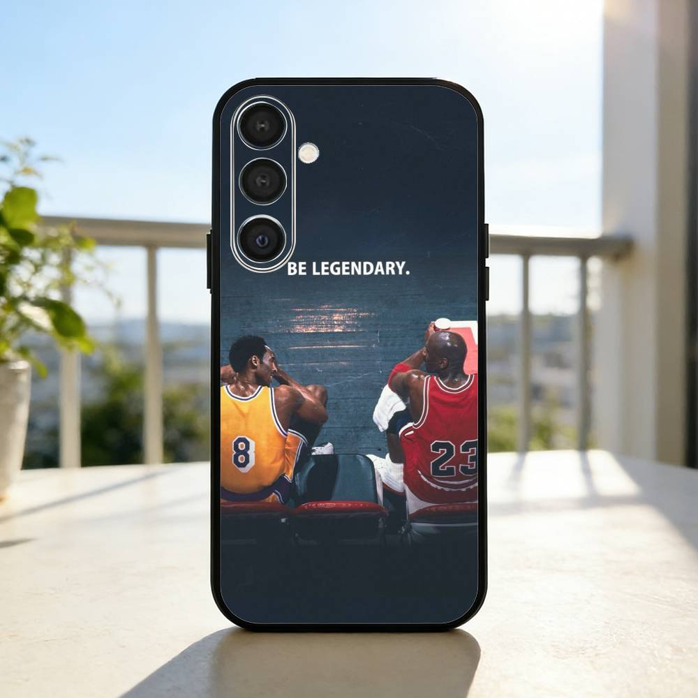 K-Kobe B-Bryant 24 Phone Case For Samsung A73,72,71,53,52,51,22,91,80, Soft Black Cover