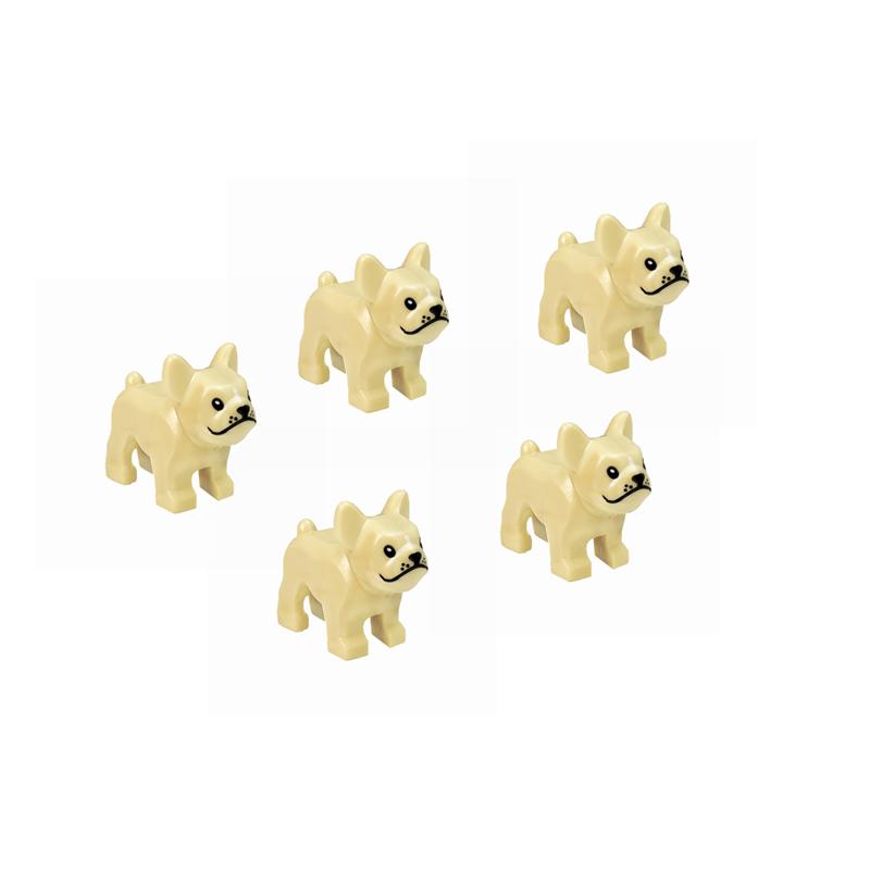 Non-Toxic Moc Block Animals The Rabbit Bird Dog Pet Cat Model Building Blocks Toys For Children Blocks Gifts For Kids Learning Toys