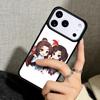 Capa Case for iPhone 17 Air 16 Pro Max 15 Plus 11 13 Mini 14 12 Back Phone Cover Tian Guan Ci Fu hua cheng xie lian