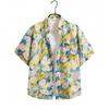 Hawaiian Floral Shirt, Summer Men's Shirt, Loose Casual Seaside Beach Vacation Shirt