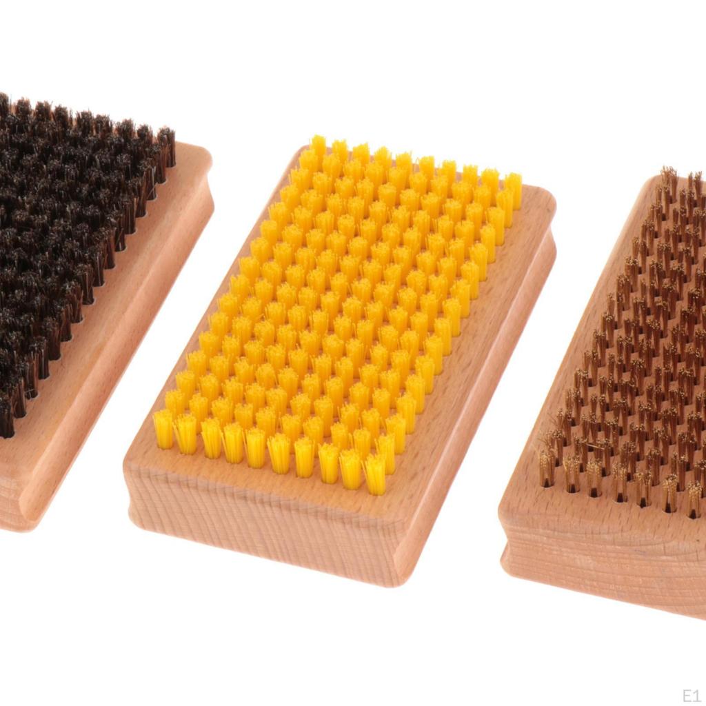 3Pcs Snowboard Brush Nylon/Brass/horsehair ing Tool Ski Brushes