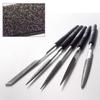 HOZAN Diamond File, for precision machining of hard and heat-treated materials, Grit: #200, Shape: Square, Tip Size: 1mm, K-184