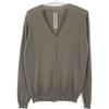 Rick Owens 19FW Brown LARRY V-neck pullover knit tops Not written BrownUsed