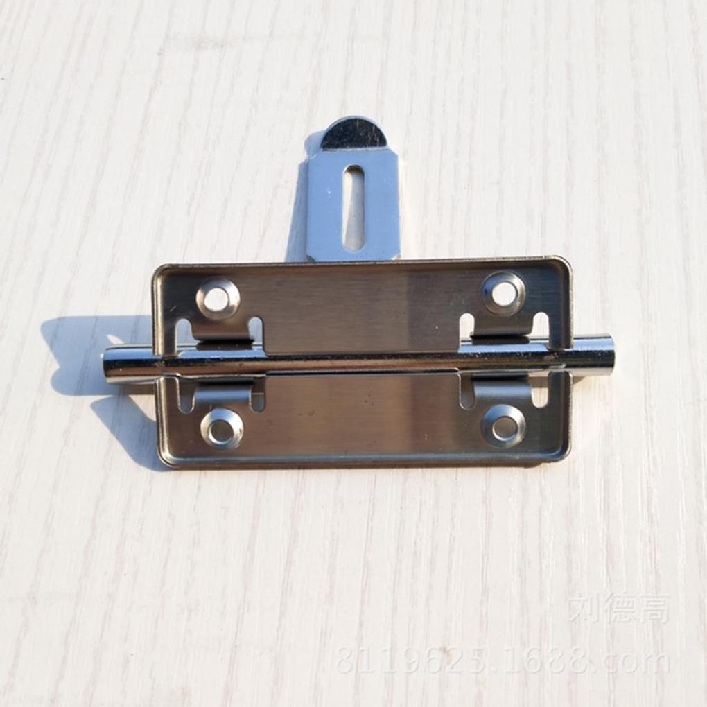 Door Catch Latch Stainless Steel Toilet Shed Hotel Door Window Slide Lock