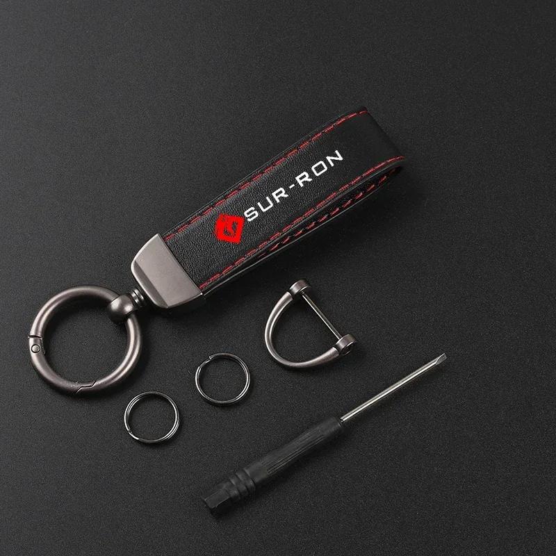 Deluxe Leather Motorcycle Keyring Keychain Lanyard Gift for Surron Sur-ron Light Bee Lightbee X Electric