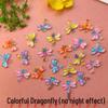 Luminous Dragonfly Nail & Hair Rhinestone Accessories