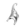 Stainless Steel Hummingbird Eagle Hawk Metal Brooch Animal Lapel Pins For Men Women Syrian National Emblem Badges Jewelry Gift