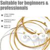 Miwayer  Acoustic Guitar Strings - High Carbon Steel Core, Rust-Resistant & Long-Lasting, Bright & Balanced Tone