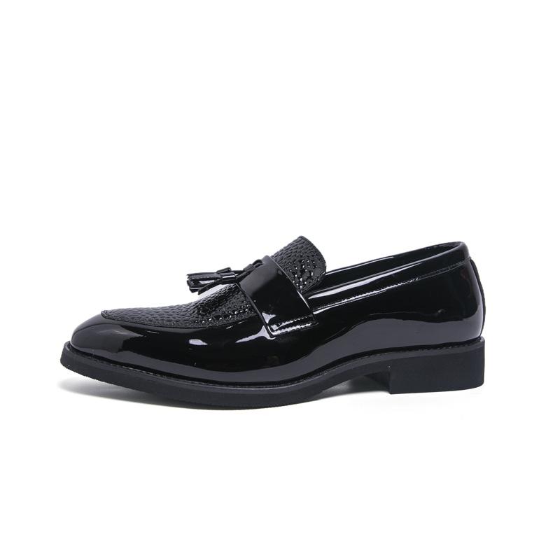 Large Size New Tassel Casual Leather Shoes Four Seasons Foot Cover Business Dress