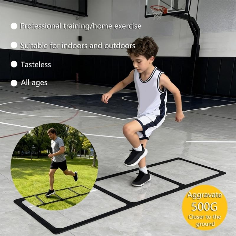Soft Elastic Training Ladder For Speed Practice And Movement Exercises Perfect For Soccer Basketball And Fitness