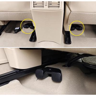 2 pièces pour Nissan X-Trail Rogue T33 2025~2024 2025 Housse de prise d'air de siège de voiture Sous la partie de ventilation Grille de sortie Conduit Accessoires