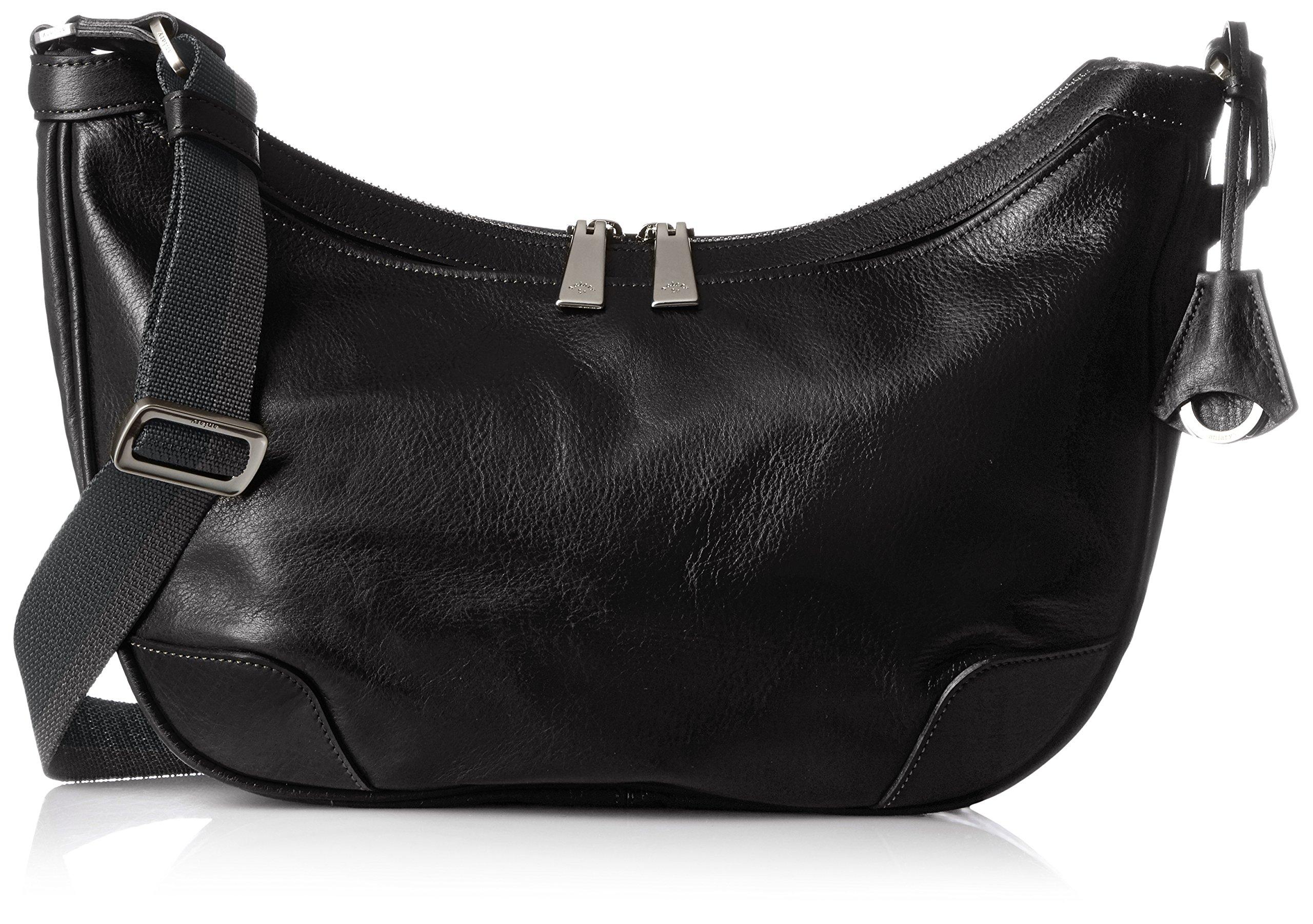 

Shoulder Bag Antique Leather Black [Aniari] Men s чорний