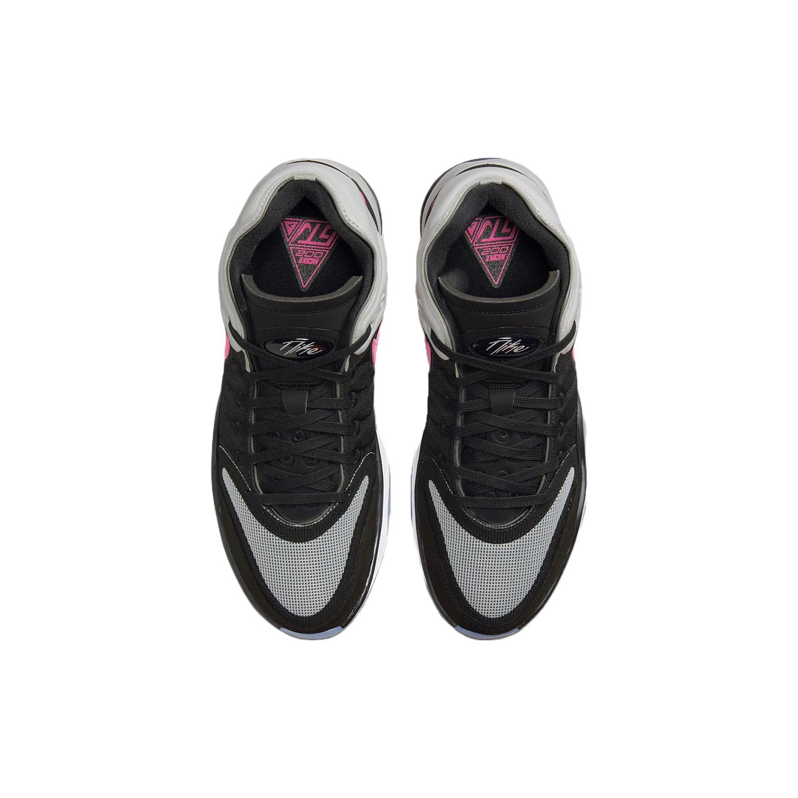 Мужские кроссовки Nike Air Zoom GT Hustle 2 Fundamental Black Pure-Platinum White — фото 4