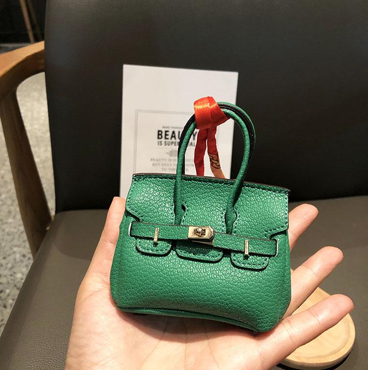 

Мода H Мини Биркин Bluetooth Наушник и Кошелек для монет Брелок Шарм