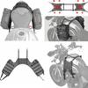 Motorcycle Saddle Bag Mounting Base Motorbike Tail Bag/Rack Bag/Rear Seat Bag/Fuel Tank Side Bag Universal Saddle Bag Mount Base
