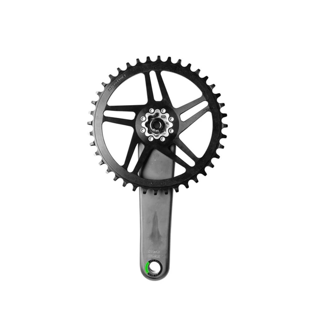 Wolf Tooth Elliptical Direct Mount Chainring for SRAM 38T Chainring 8-Bolt