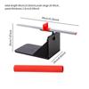 Sit and Reaching Tester with Scale for Adults Kids Compact Ligament Measuring Instrument Flexibility