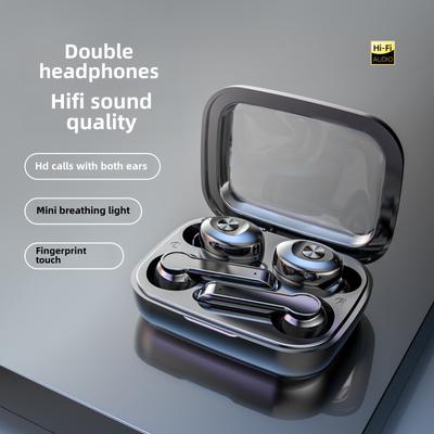 Neu Drahtloses Bluetooth-Headset TWS-Headset Atemlicht Sport-In-Ear-Ohrstöpsel