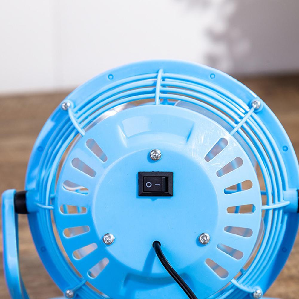 Portable 4 Inch USB Mini Fan Plastic Small Fan Office Computer Fan Electric O5X2